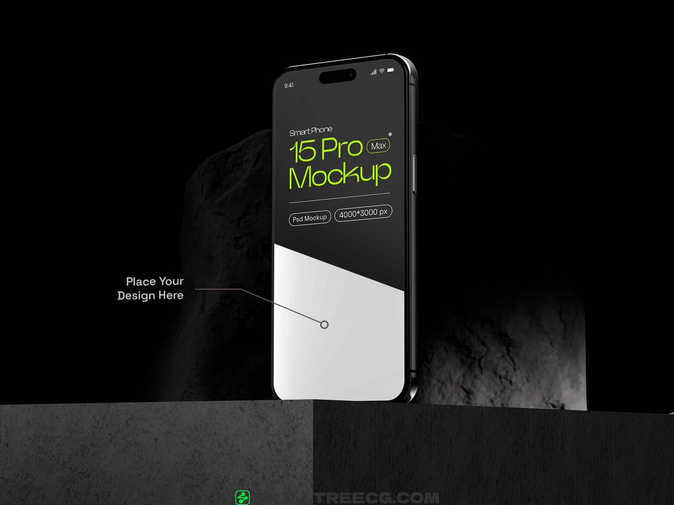 图片[2]-iPhone 15 Pro Max Mockup on Podium（987180）-技能树